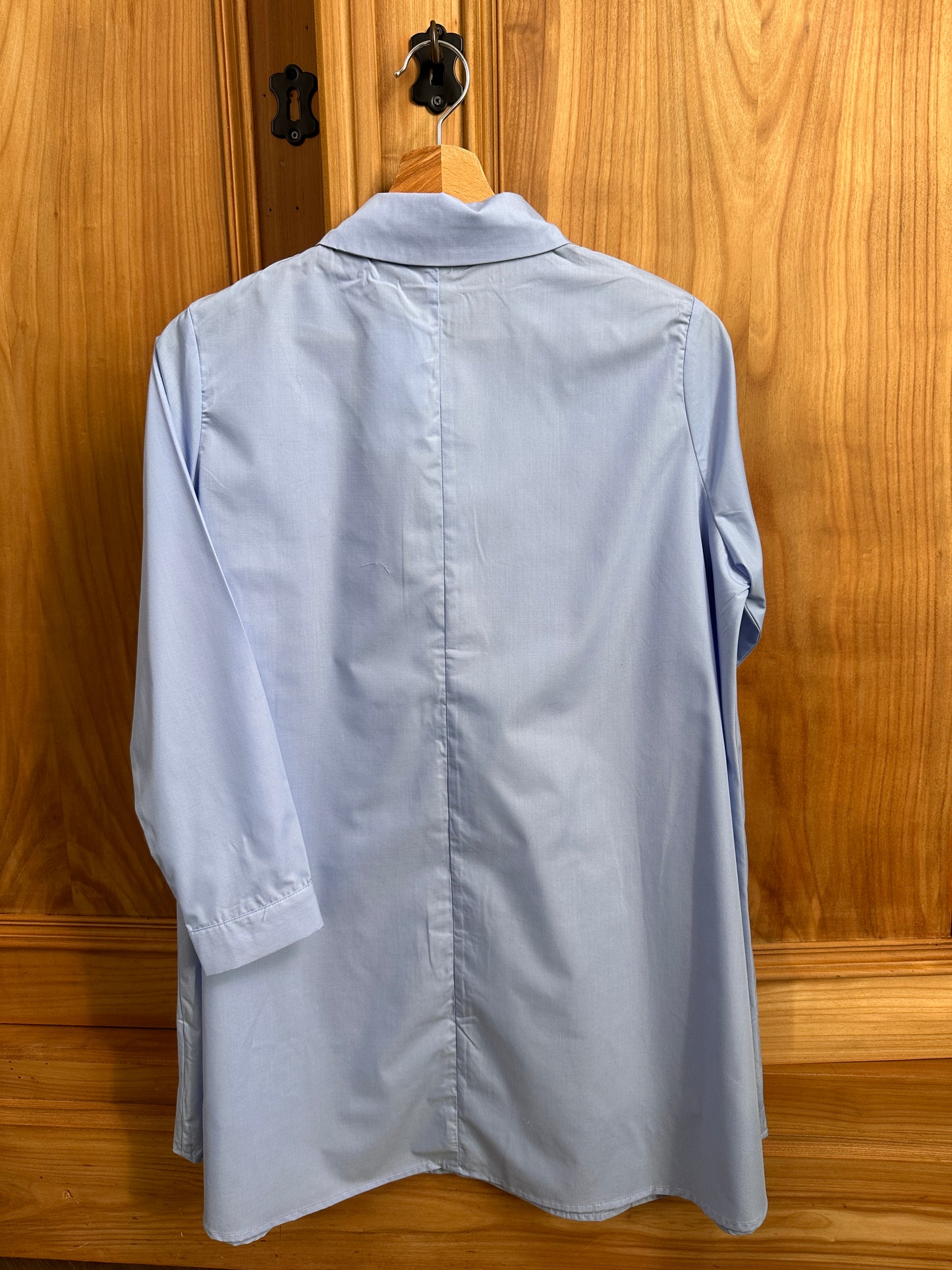 SANTORINI - Chemise oversize bleu clair