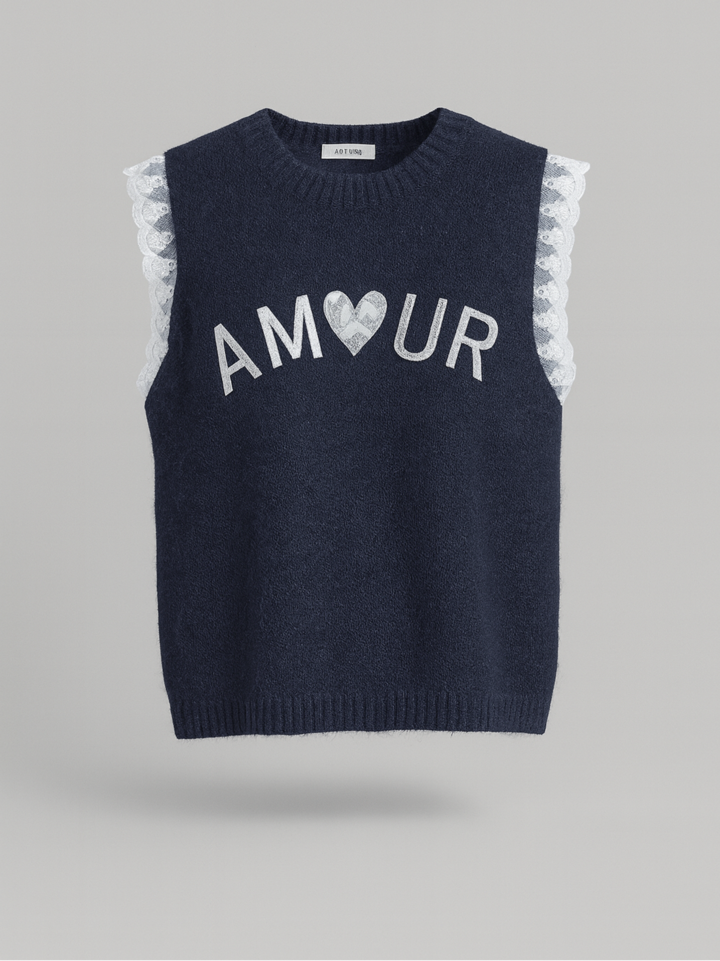 ROMEO bleu nuit - Pull sans manches bleu nuit -30%