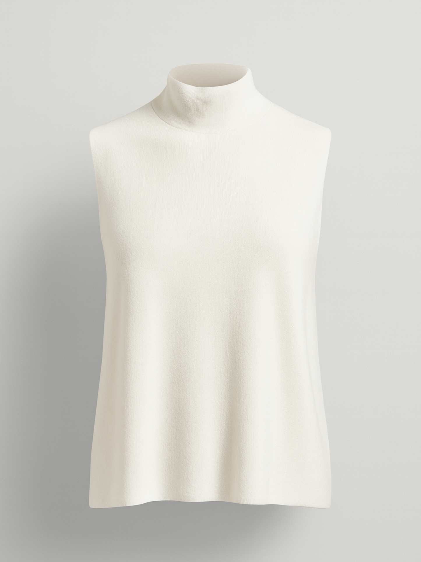 SIENA Crême- Top sans manches col montant