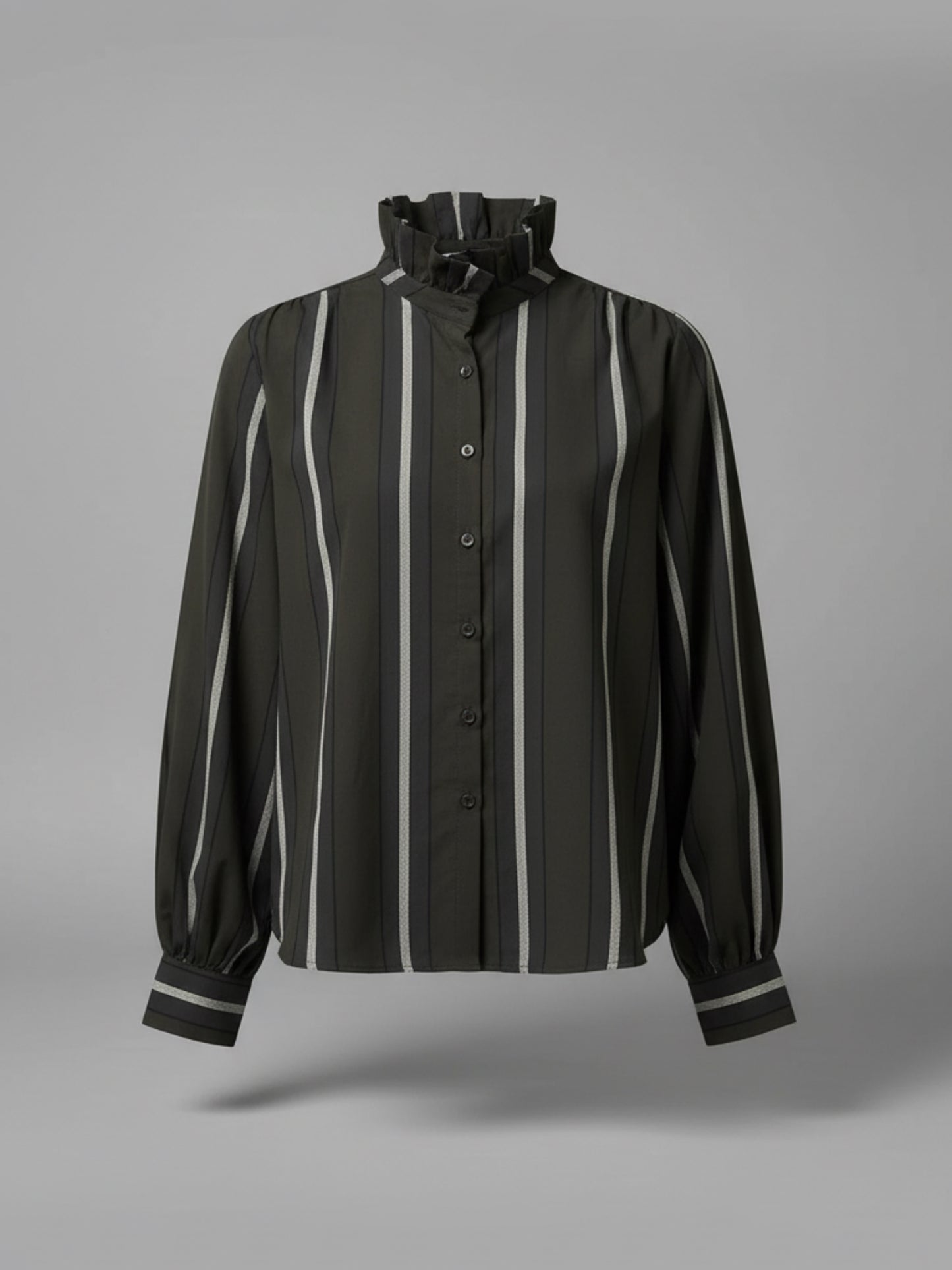 VERONA Kaki  - Chemise à rayures