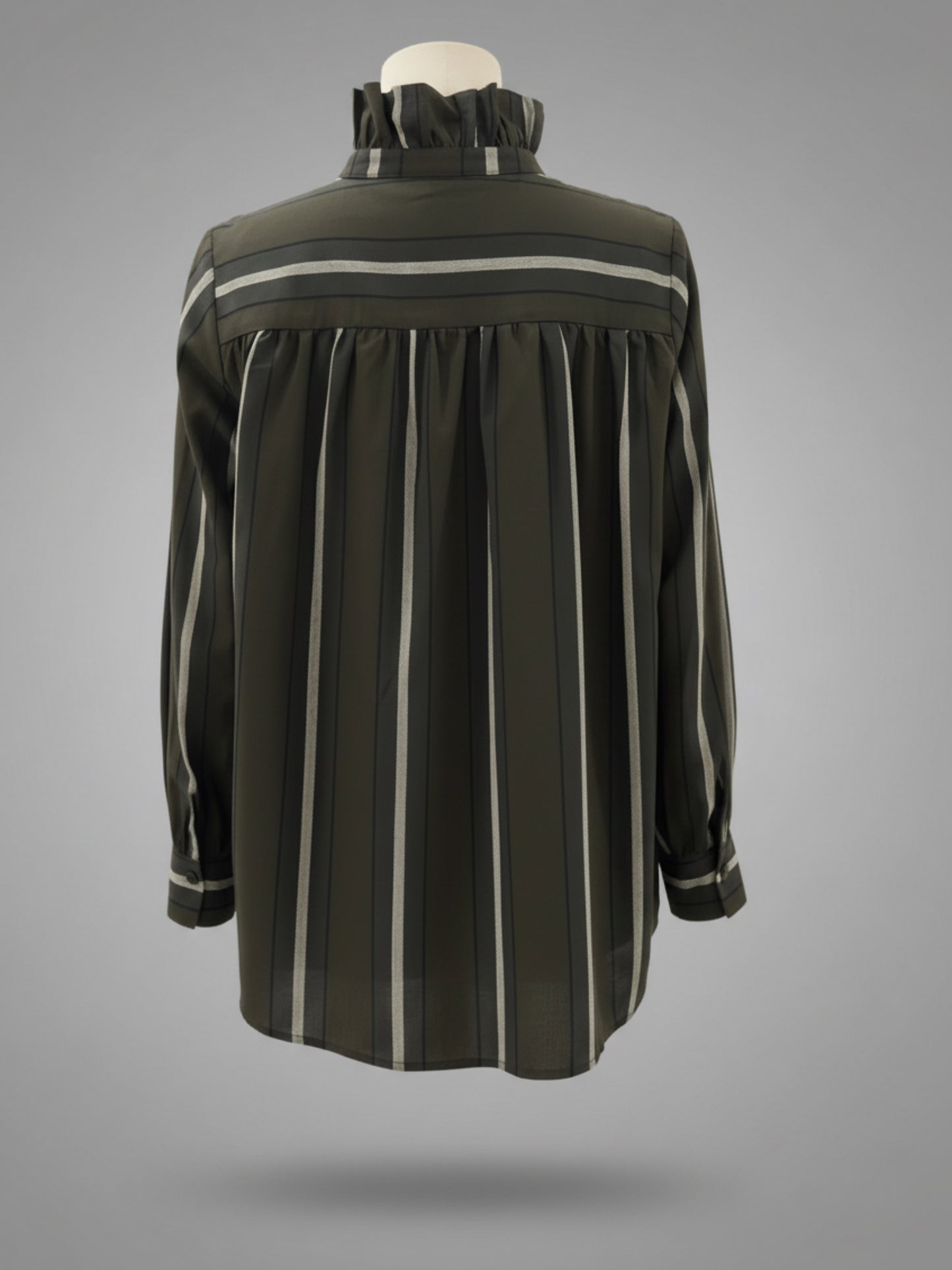 VERONA Kaki  - Chemise à rayures