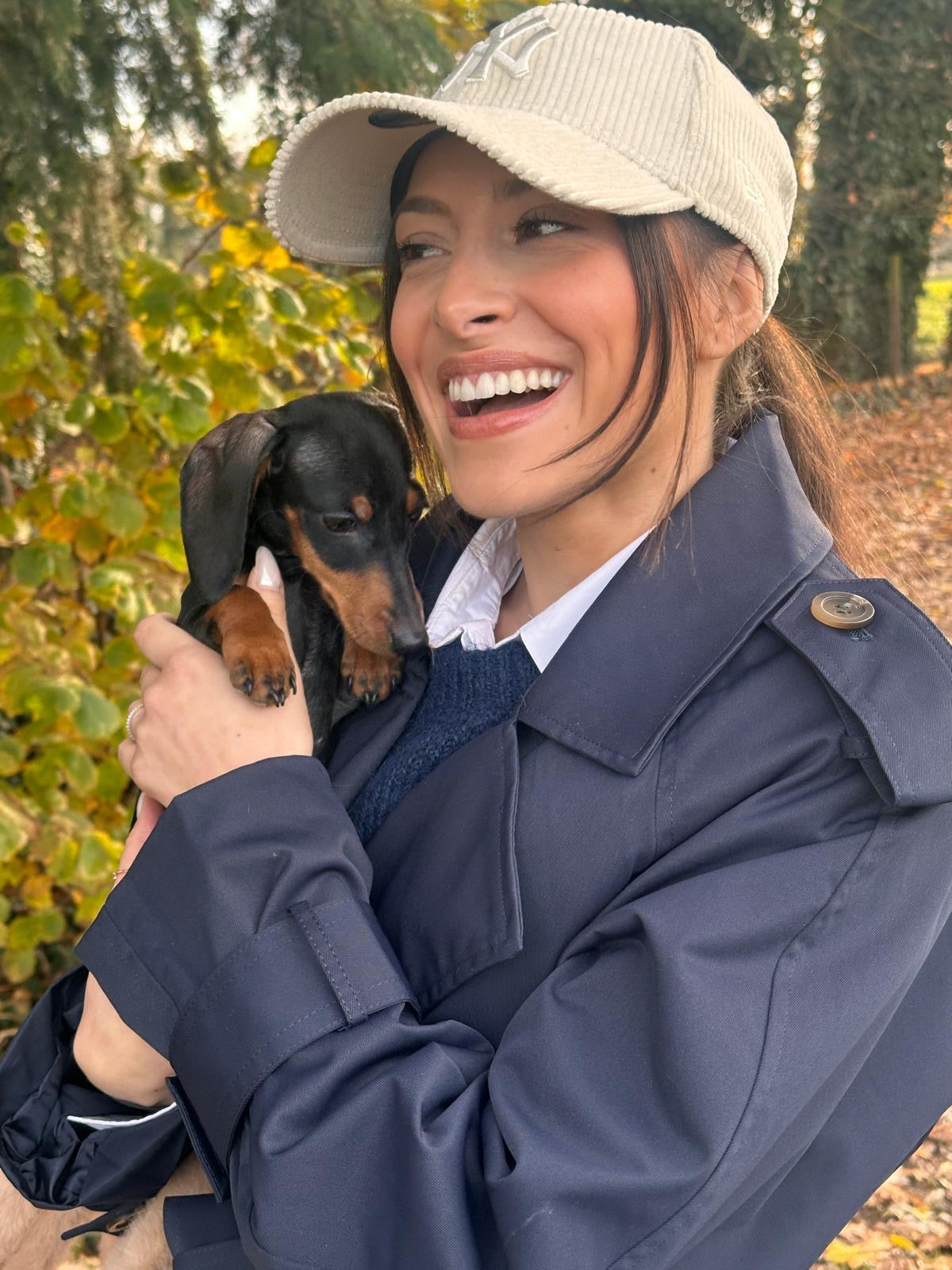 BELLEVILLE Bleu nuit- Trench intemporel