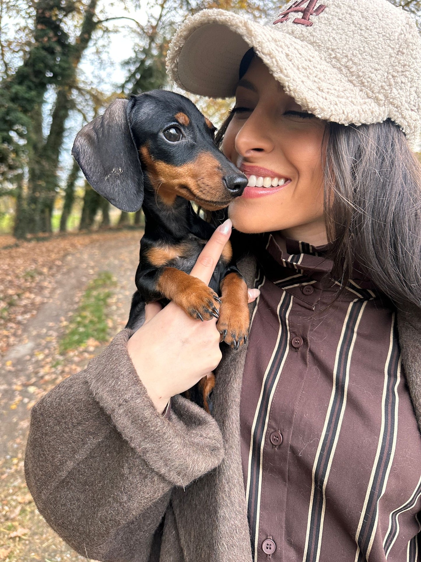 VERONA Chocolat - Chemise rayé