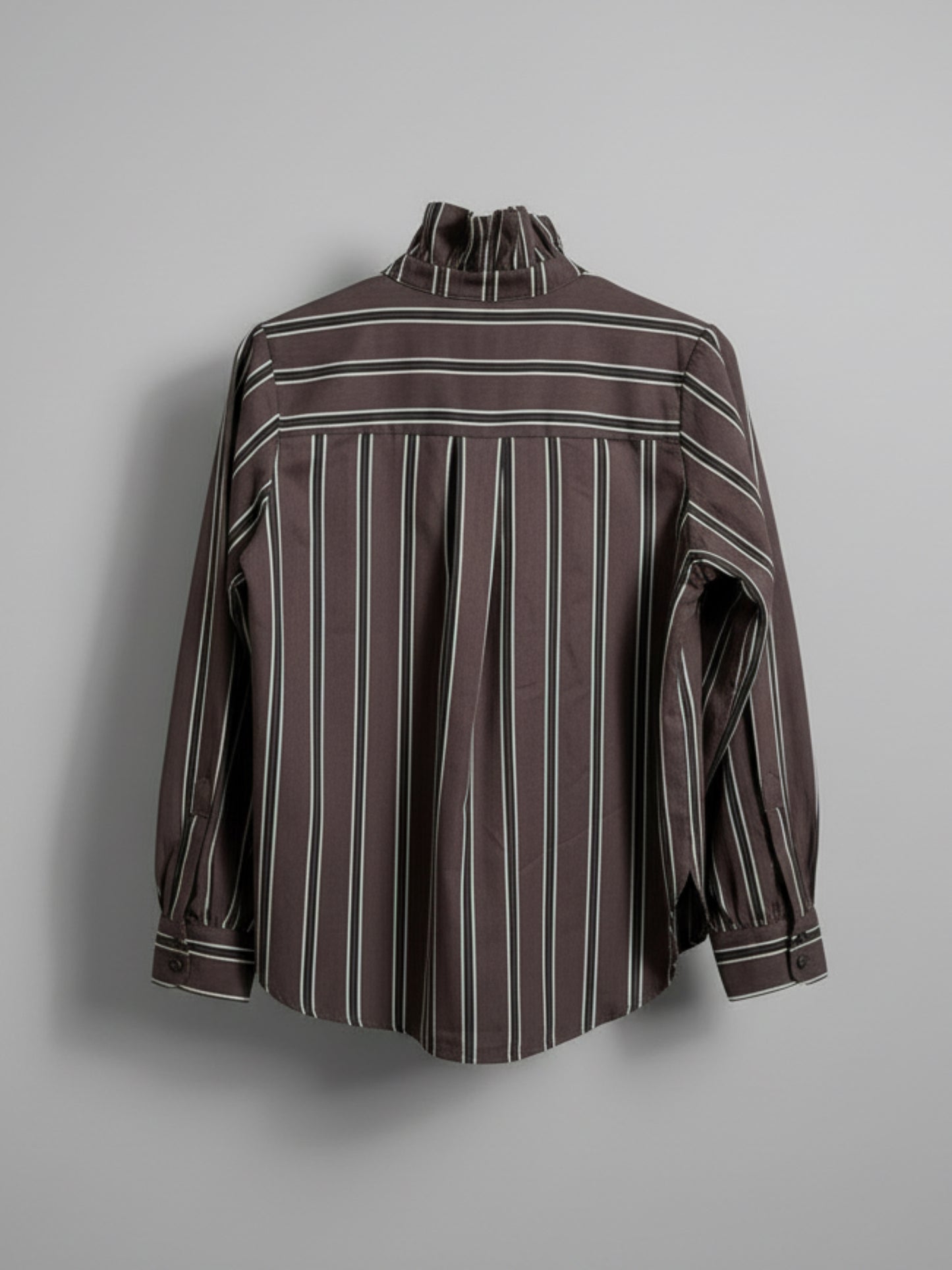 VERONA Chocolat - Chemise rayé