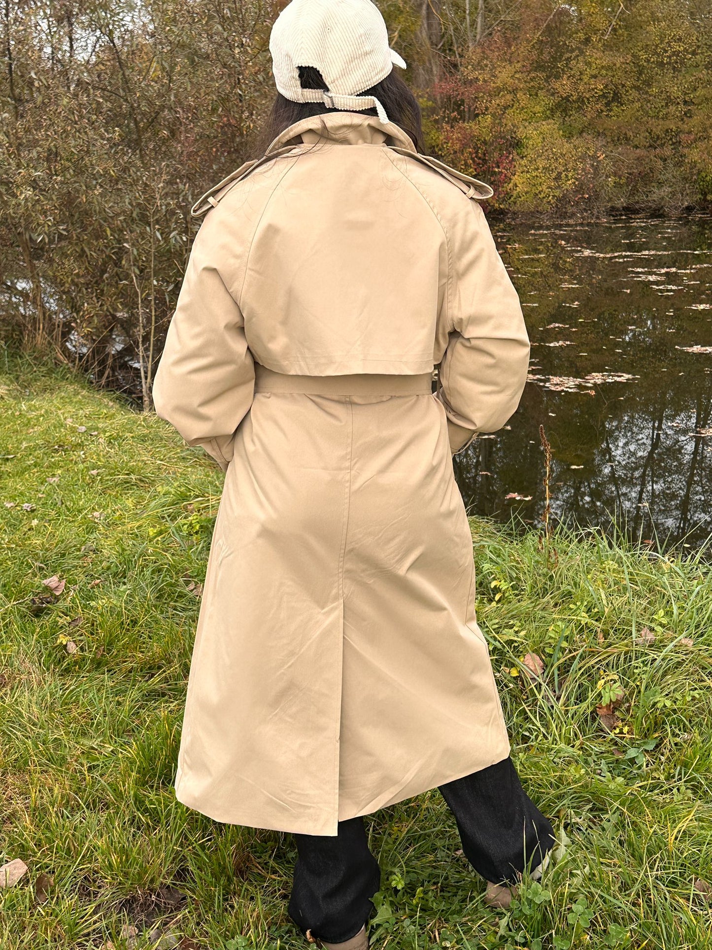 BELLEVILLE Camel - Trench long