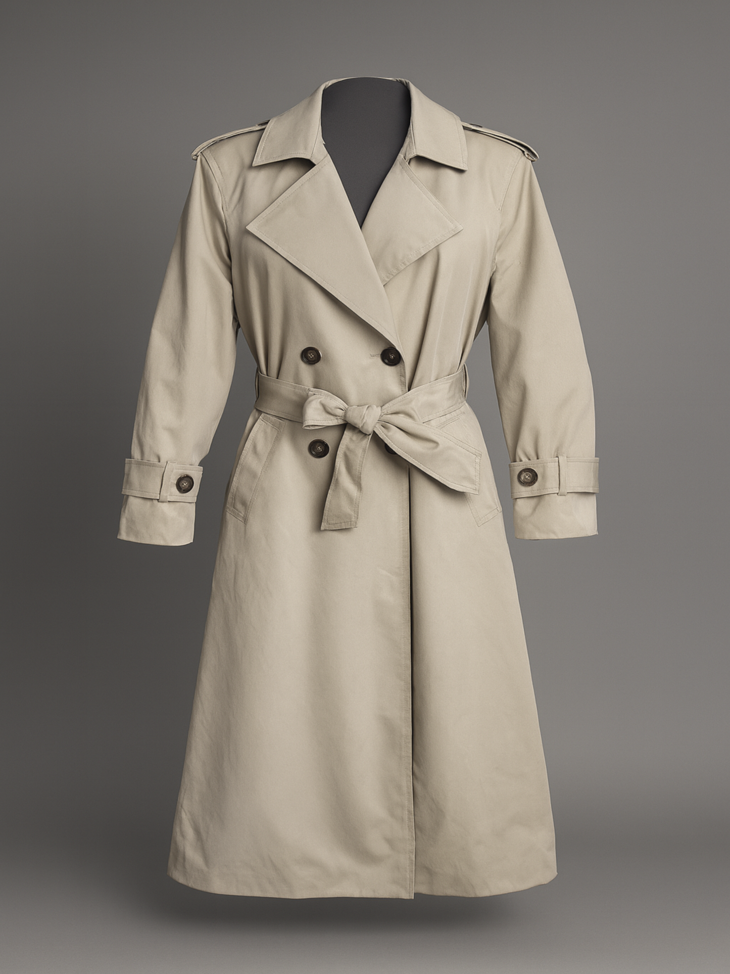 BELLEVILLE Camel - Trench long