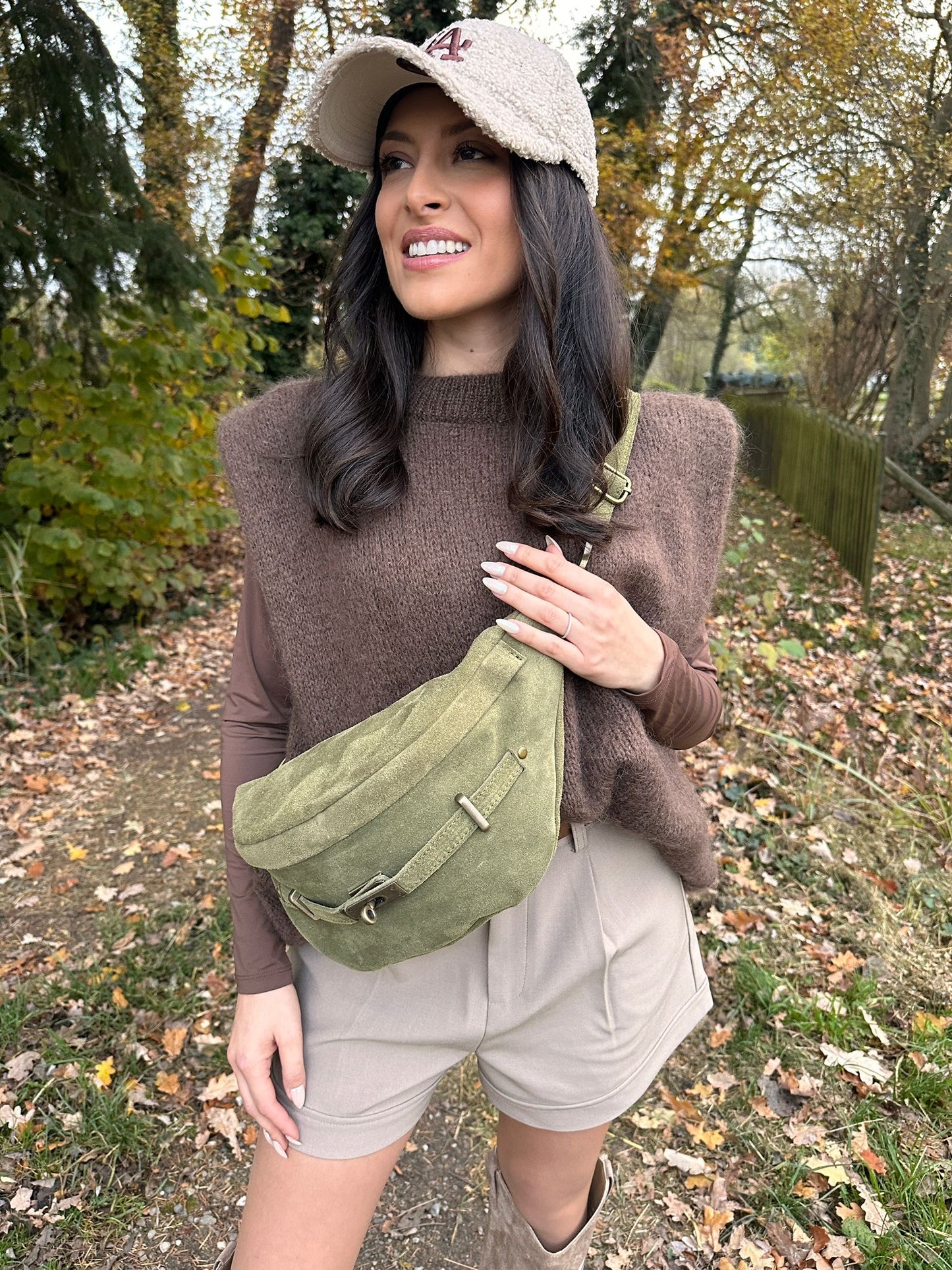 BOBBY BAG Kaki - Grand Sac banane