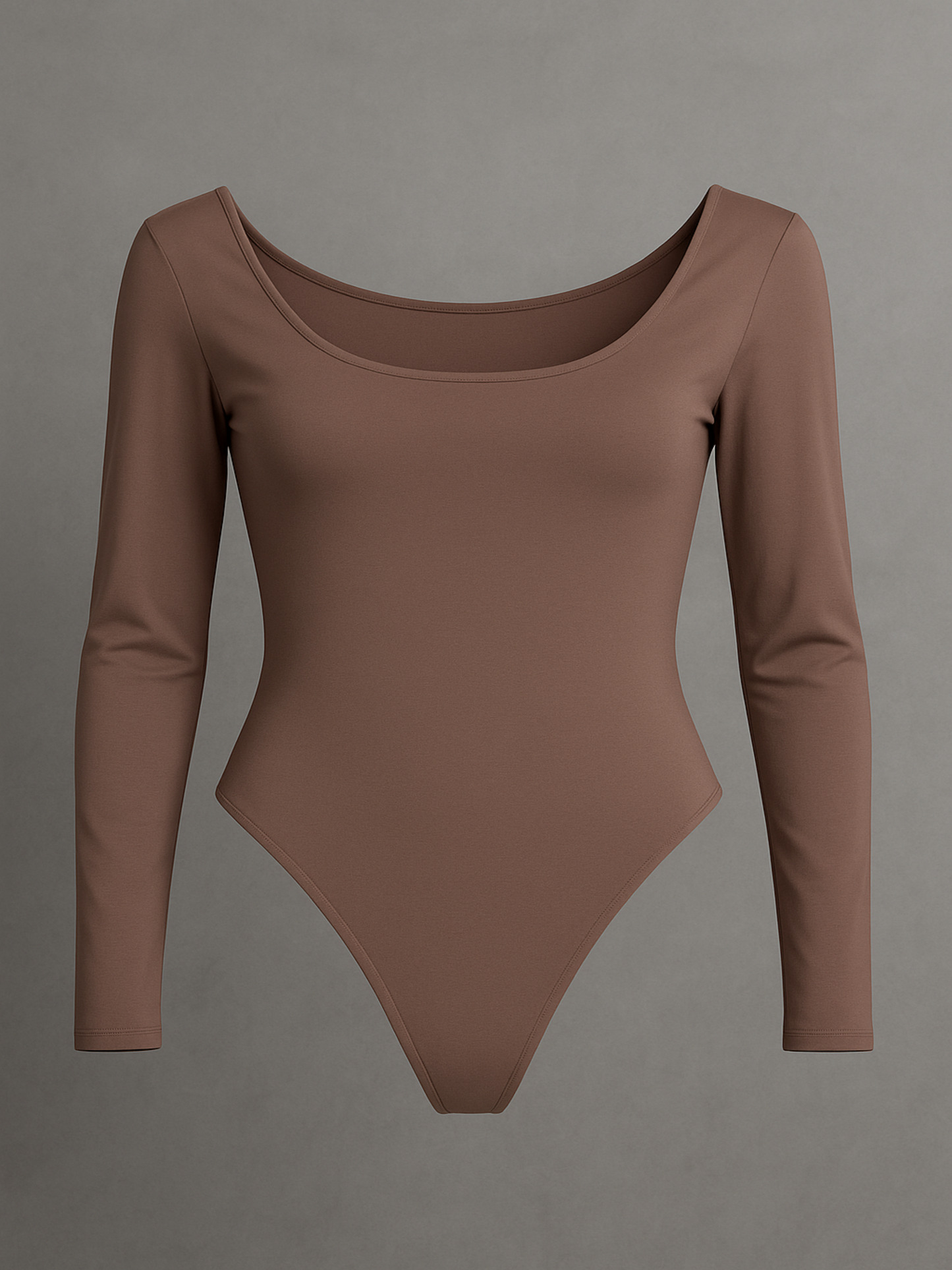 CAPRI Chocolat - Body manches longues