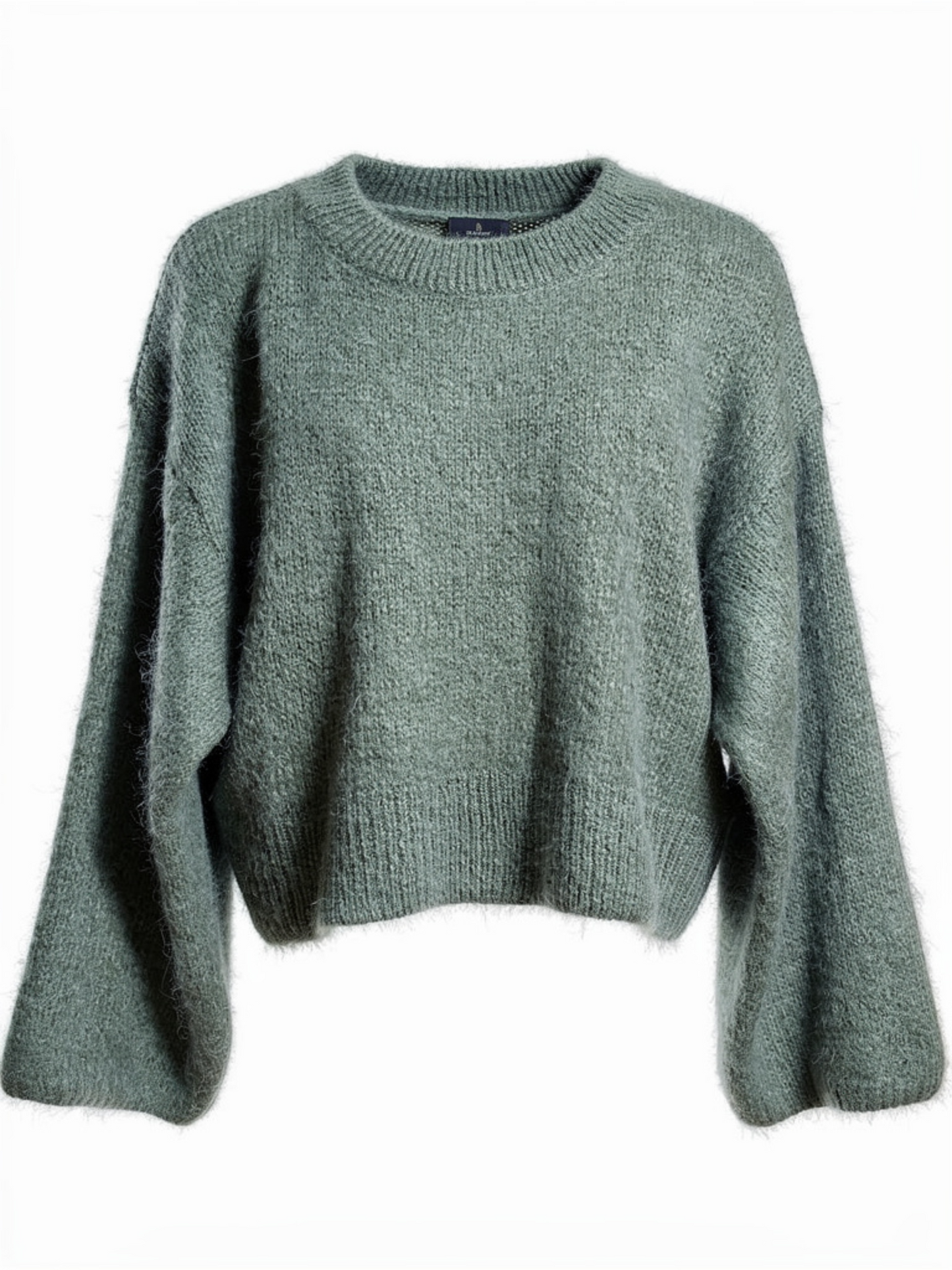 COPENHAGUE Kaki - Pull Mohair