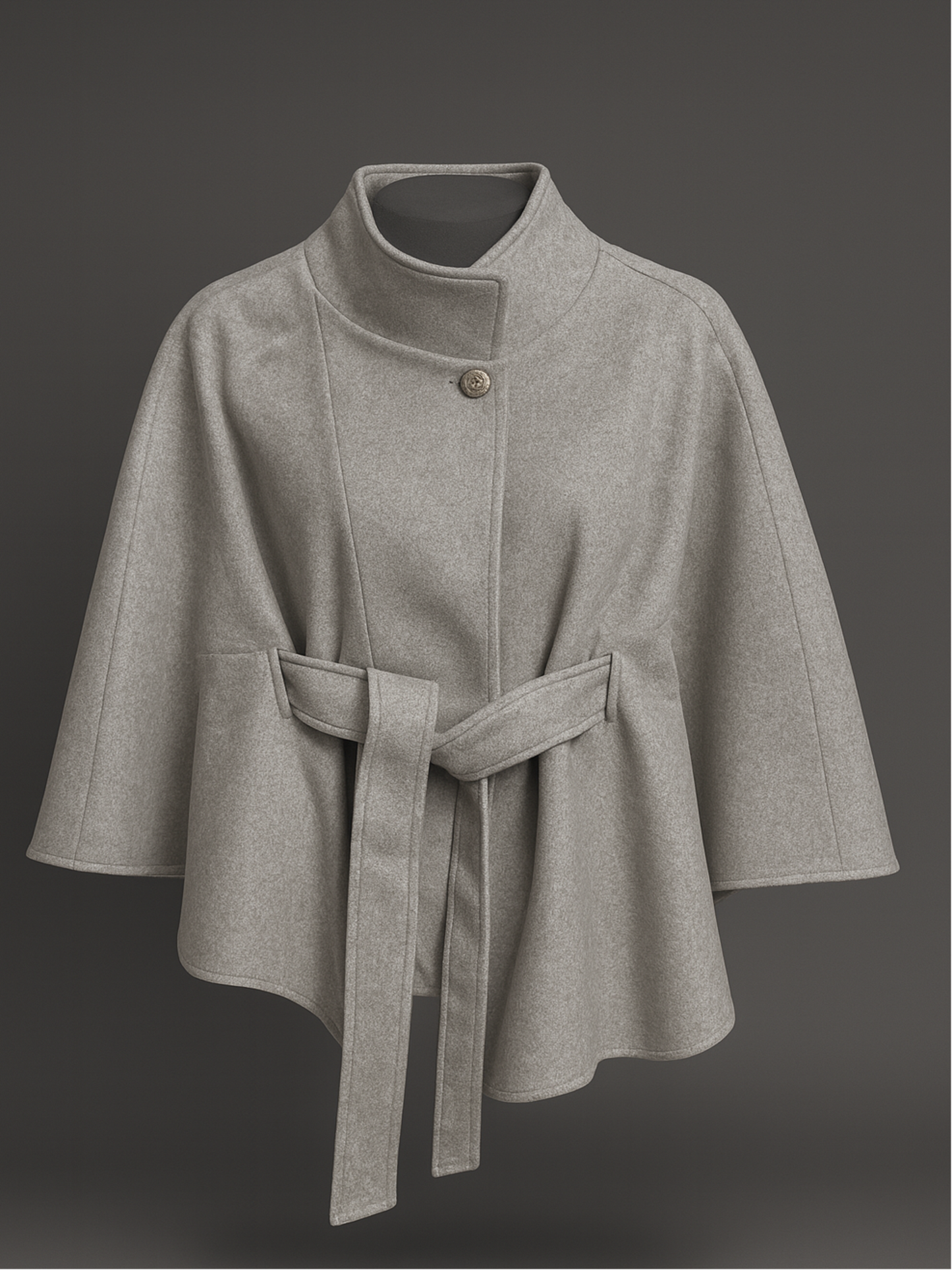 COURCHEVEL - Cape effet laine chic