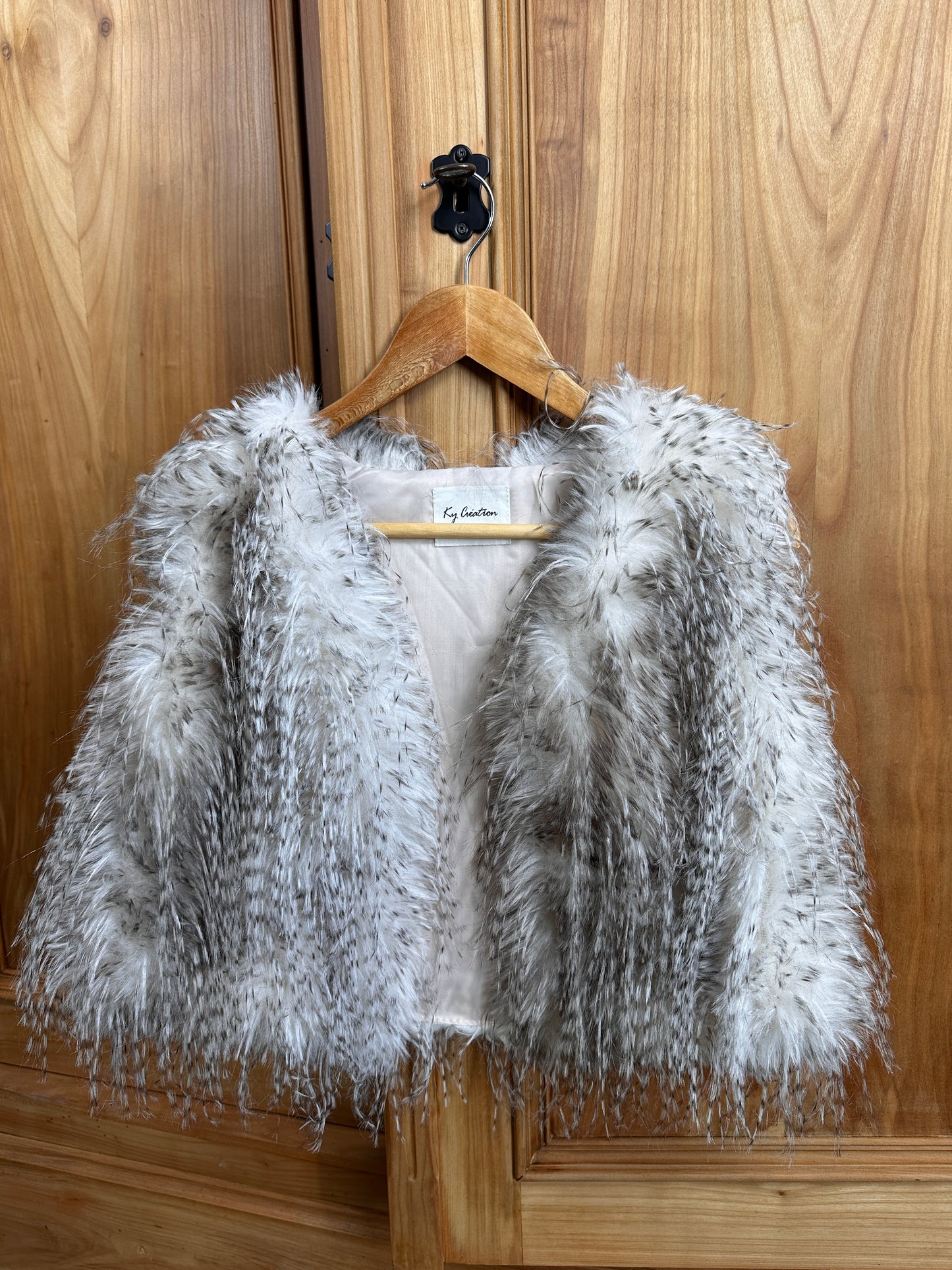 MERIBEL - Gilet fourrure